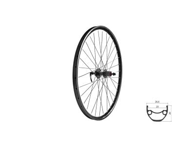 Roată spate Kellys KLS DRAFT DSC 23 F 27.5&amp;quot;, QR, 6 orificii