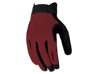 Kellys KLS CUTOUT LONG kesztyű, terrakotapiros