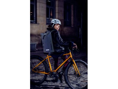 ORTLIEB Commuter-Daypack High-Vis Rucksack, 21 l, reflektierendes Schwarz