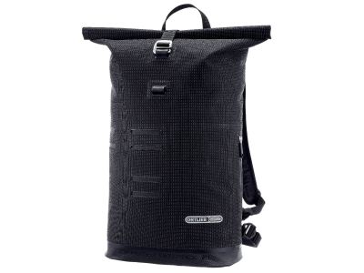 ORTLIEB Commuter-Daypack High-Vis Rucksack, 21 l, reflektierendes Schwarz