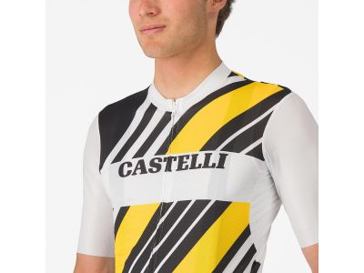 Castelli HERITAGE mez, fekete/fehér/sárga