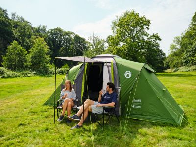 Namiot Coleman Spruce Falls 4 Blackout, zielony