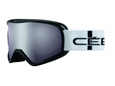 CÉBÉ Striker L Black Stripes Light Rose Flash Mirror ski goggles