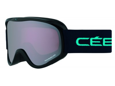 CÉBÉ Striker M Black/blue Light Rose Flash Mirror ski goggles