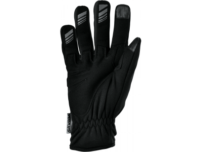 Męskie rękawiczki zimowe SILVINI Ortles czarno-szare