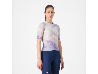 Castelli AERO PRO 8S dámsky dres, multi fialová