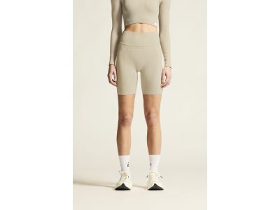 Craft Collective Rib women&#39;s shorts, brown
