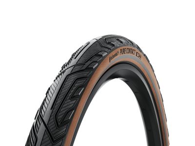 Continental Pure Contact 27.5x2.20" Vectran Breaker külső gumi, dróthálós, kávébarna, reflex