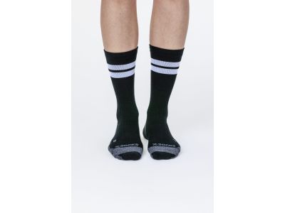 X-BIONIC X-SOCKS Core Natural Graphics Crew zokni, fekete