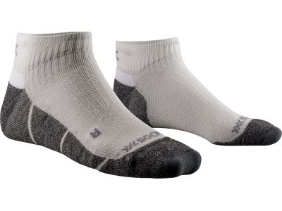 X-BIONIC X-SOCKS CORE NATURAL LOW CUT zokni, fehér/szürke