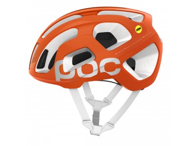 POC Octal AVIP MIPS Zinc Orange/Hydrogen White helmet