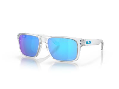 Oakley Holbrook XS Brille, polished clear/Prizm Sapphire