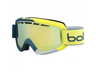 Bollé-Nova II Matte blue-yellow citrus ski goggles