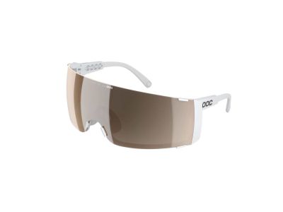 POC Propel okuliare, hydrogen white/clarity trail/partly sunny silver