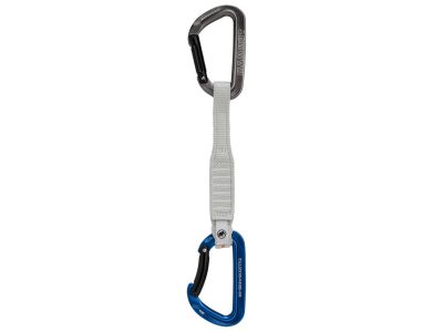 Mammut Workhouse kulcsos zár gyorszárral, 17 cm, szürke/kék