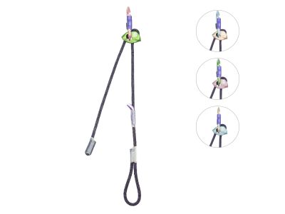 Linka BEAL Expresso Fit do siedzenia, 40 - 100 cm, niebieska