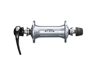 Shimano 105 HB-R7000 piasta przednia, 32 otwory, szybkozamykacz, silver