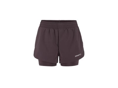 Craft ADV Essence 2-in-1 II Damen Shorts, lila