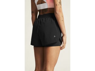 Craft ADV Essence 2-in-1 II women&#39;s shorts, black