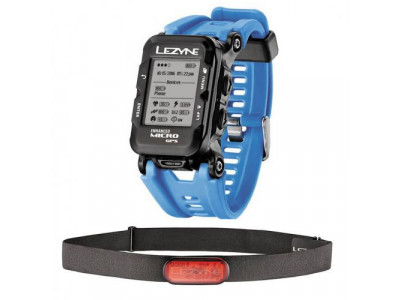 Lezyne Sportovní GPS hodinky Micro HR modré