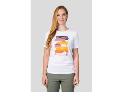 Tricou Hannah Chucki pentru femei, alb