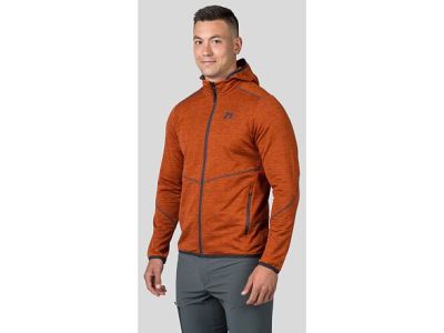 Hannah Damar Hoody mikina, burnt orange mel