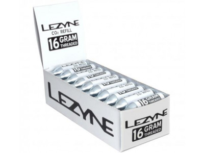 Lezyne bombs CO2 box-30 pcs, 16g, thread
