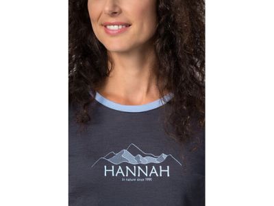 Tricou damă Hannah Leslie, asfalt/înger