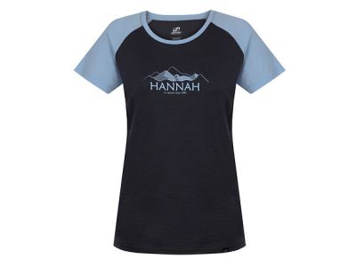 Hannah Leslie Damen T-Shirt, Asphalt/Angel Falls