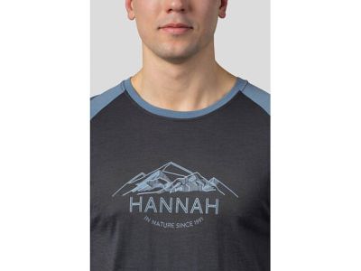 Hannah Taregan tričko, asphalt/blue shadow