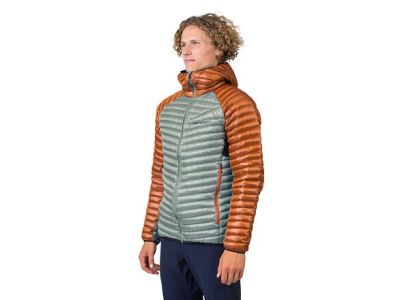 Hannah Mio Hoody jacket, rust/lily pad