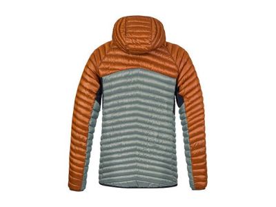 Hannah Mio Hoody jacket, rust/lily pad
