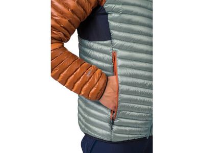 Hannah Mio Hoody jacket, rust/lily pad