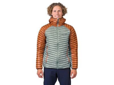 Hannah Mio Hoody jacket, rust/lily pad