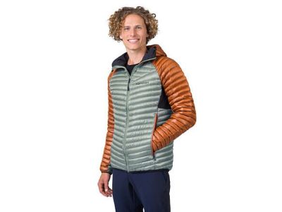 Hannah Mio Hoody jacket, rust/lily pad