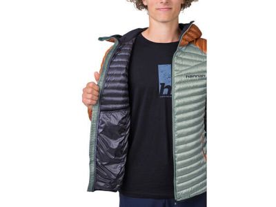 Hannah Mio Hoody jacket, rust/lily pad