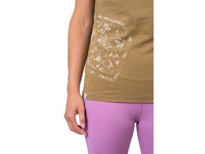 Tricou de damă Hannah Zoey Ii, auriu mat