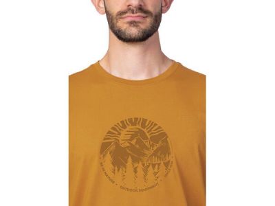 Tricou Hannah Luke, galben molid