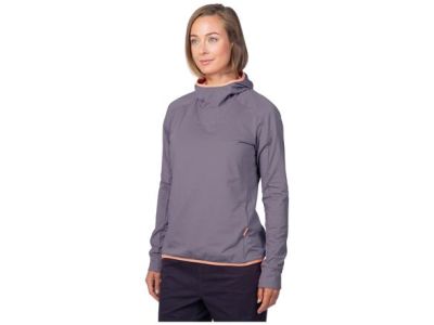Hannah Nyma Hoody hanorac dama, gri ridge mel