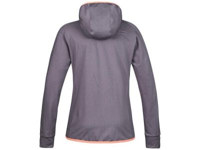 Hannah Nyma Hoody hanorac dama, gri ridge mel