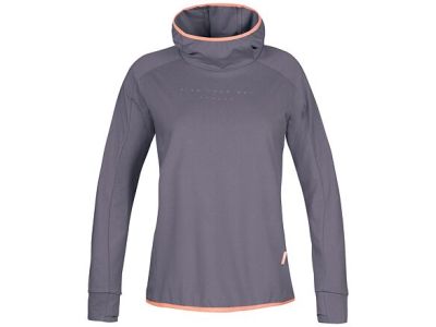 Hannah Nyma Hoody hanorac dama, gri ridge mel