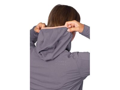 Hannah Nyma Hoody hanorac dama, gri ridge mel