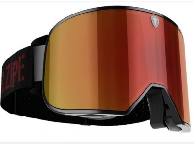 Dr. Zipe Savage Level 7 black/brown w red Multi ski goggles