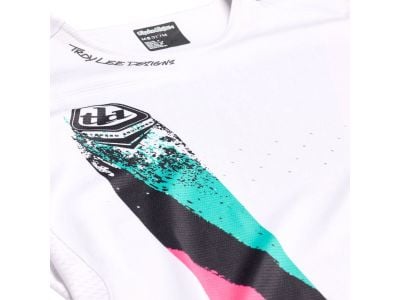 Tricou Troy Lee Designs Sprint, model cretă, cu tracțiune integrală