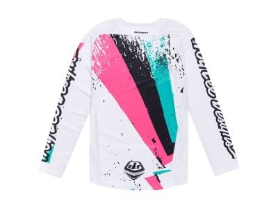 Tricou Troy Lee Designs Sprint, model cretă, cu tracțiune integrală