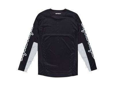 Tricou Troy Lee Designs Sprint, negru mono