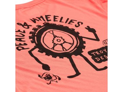 Troy Lee Designs Skyline Ride Tee gyerek mez, P&amp;W dinnyezöld