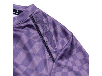 Troy Lee Designs Lilium dámský dres, twisted checkers deep purple