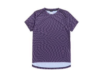 Troy Lee Designs Lilium women&amp;#39;s jersey, twisted checkers deep purple
