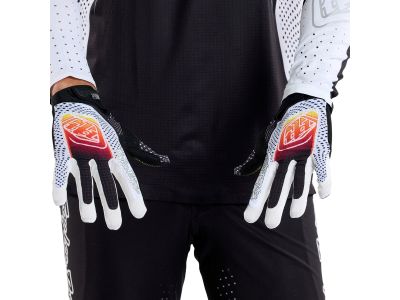 Troy Lee Designs Air Optic gloves, white/black